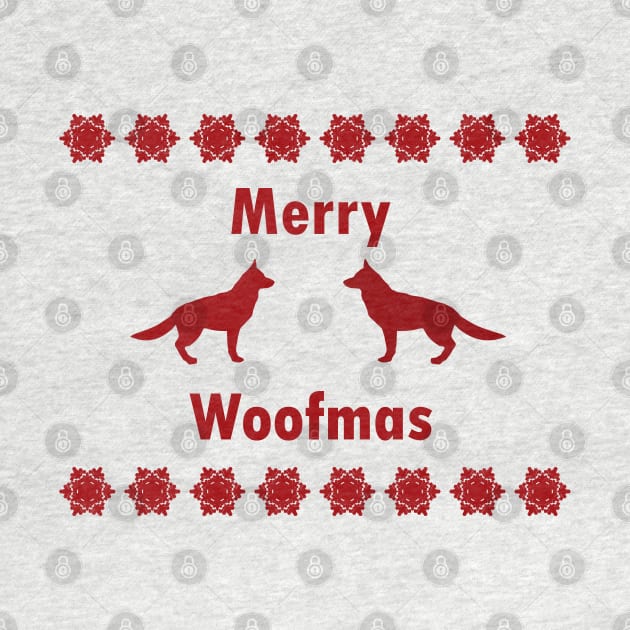 Merry Woofmas holiday design by kuallidesigns